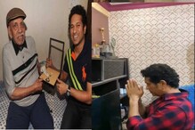 গোলাপে সাজালেন ছবি, চোখ বন্ধ করে গুরুপূর্ণিমায় আচরেকরকে শ্রদ্ধা সচিনের গোলাপে সাজালেন ছবি, চোখ বন্ধ করে গুরুপূর্ণিমায় আচরেকরকে শ্রদ্ধা সচিনের