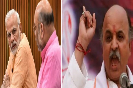 পেগাসাস নিয়ে মোদি শাহকে আক্রমণে প্রবীণ তোগাড়িয়া।