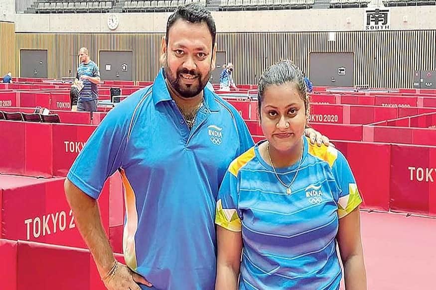 tokyo olympics 2020: table tennis player manika batra may face action from ttfi after she refuses national coach soumyadeep roy- Photo Courtesy- SAI