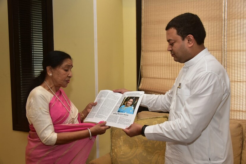 আশা ভোঁসলেকে এই অনন্য সম্মান প্রদান করতে পেরে মহারাষ্ট্র সরকার যে গর্বিত তা জানিয়েছেন সাংস্কৃতিক মন্ত্রী অমিত দেশমুখ ৷ নিজস্ব ছবি ৷