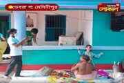 করোনা পরিস্থিতিতে ডেবরার মাড়তলা দত্ত বাড়ির রথযাত্রা উৎসব হল নগর পরিক্রমা ছাড়া