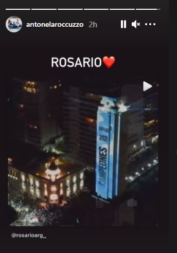 Antonela Roccuzzo shared several photos on Argentina's win over bRazil in Copa America Final - Photo Courtesy- Antonela Roccuzzo/ Instagram