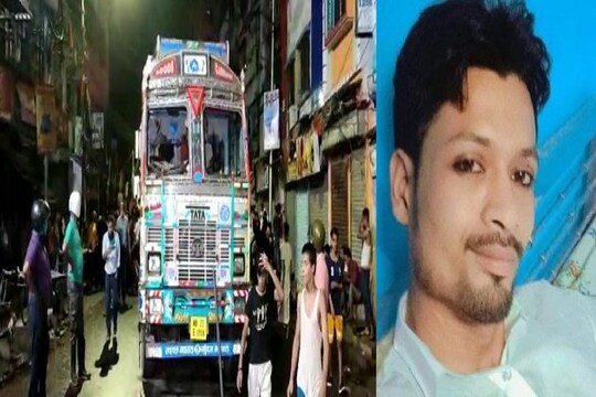 হাওড়ায় ভয়াবহ পথ-দুর্ঘটনা। মৃত আবিদ খান।