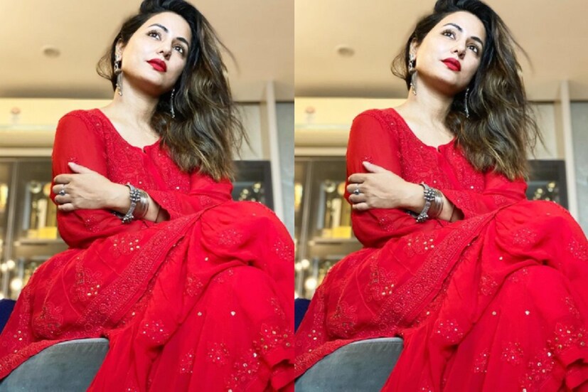 একটি চাউনিতে অনেক কথা এক সঙ্গে বলেছেন হিনা খান (Hina Khan) ৷ ছবি সৌজন্যে ইনস্টাগ্রাম ৷  