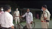 করোনার তৃতীয় ঢেউয়ের সংক্রমণ রুখতে নাইট কারফিউ অভিযানে কল্যাণী প্রশাসন