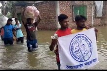 বন্যা বিধ্বস্ত আমতার পাশে সেচ্ছাসেবী সংগঠনগুলি