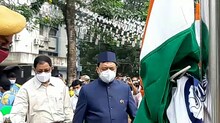 জাতীয় পতাকা উত্তোলন করলেন বীরভূম জেলা শাসক
