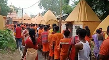 শ্রাবণের শেষ সোমবার ভক্তদের উপচে পড়া ভিড় বক্রেশ্বরে