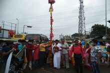 পান বিক্রিতে আড়তদারী বৃদ্ধির বিরুদ্ধে নিমতৌড়িতে পানচাষি সমন্বয় সমিতির বিক্ষোভ