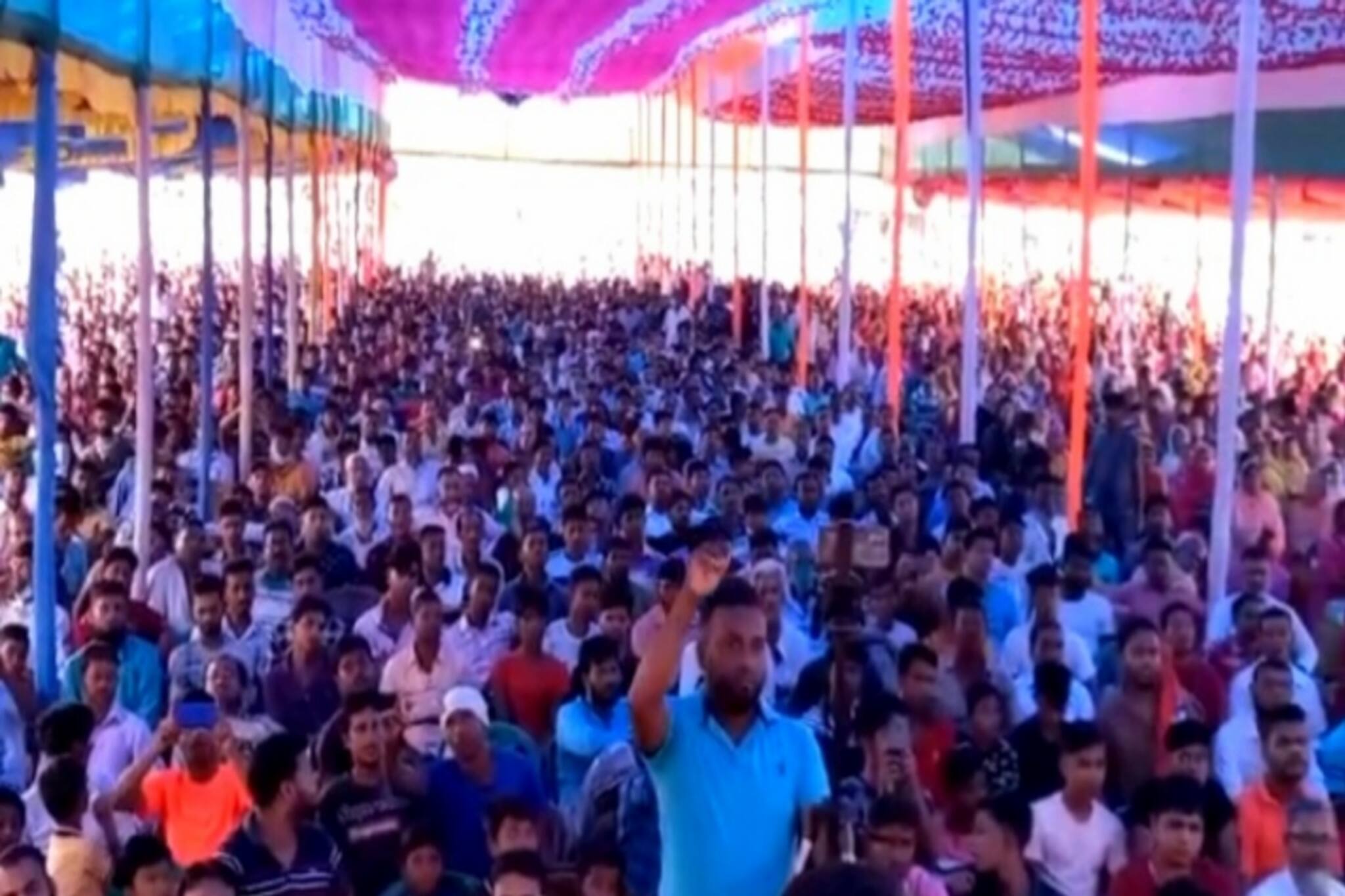 করোনা আবহে ভাঙরে তৃণমূলের বড় সভা, প্রশ্ন তুললেন আইএসএফ বিধায়ক