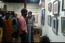 হাওড়ার আর্ট গ্যালারিতে চলছে ভারত, বাংলাদেশের শিল্পীদের আঁকা ছবির প্রদর্শনী
