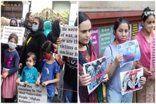 দিল্লির রোদ-বৃষ্টিতে ঠায় দাঁড়িয়ে! আমরণ অনশনের হুমকি আফগান শরণার্থীদের...