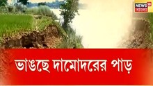 Purba Bardhaman-এ দামোদরে ভাঙন, নদীগর্ভে বিঘার পর বিঘা চাষের জমি