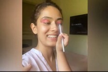 প্রাণ ভরে যথেচ্ছ গোলাপি আইশ্যাডোর পরশ! কন্যার হাতে আদুরে সাজে সাজলেন মীরা রাজপুত