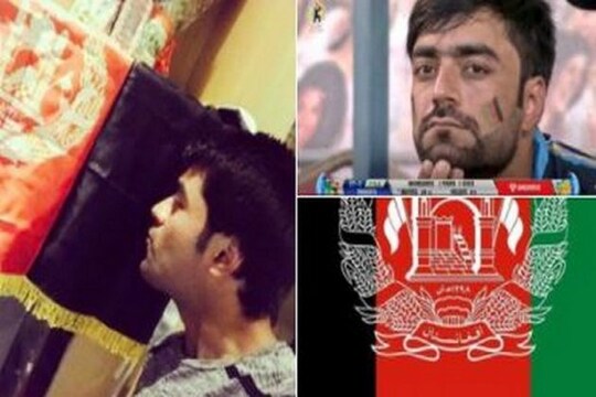 আফগানিস্তানের স্বাধীনতা দিবসে এই ছবি দিয়েছেন রশিদ খান