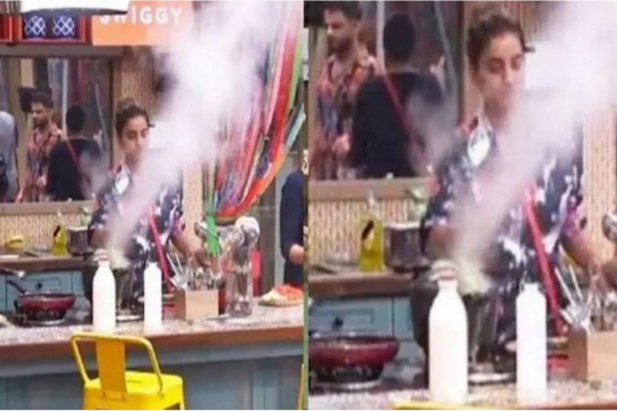 Bigg Boss OTT: বিগ বস হাউজে আকস্মিক বিস্ফোরণ! দুর্ঘটনার ছবি ভাইরাল
