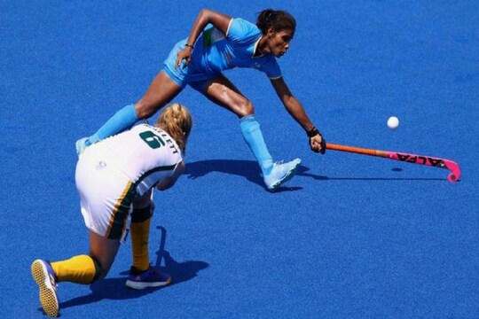 shocking indian woman hockey team star vandana katariya's family harassed casteist slurs hurled after defeat to argentina -Photo- Reuters