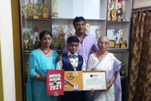 ইন্ডিয়া বুক অব রেকর্ডসে নাম অশোকনগরের হিরণ চক্রবর্তীর