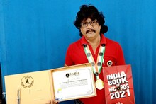 প্যারাসিটেমল ট্যাবলেটের উপর মনীষীদের ছবি এঁকে ইন্ডিয়ান বুক অফ রেকর্ডসে নাম বাগনানের শিল্পীর