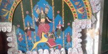 প্রথা মেনে পুজো হয় পটেশ্বরীর, হয় ডান্ডিয়া নাচ প্রথা মেনে পুজো হয় পটেশ্বরীর, হয় ডান্ডিয়া নাচ