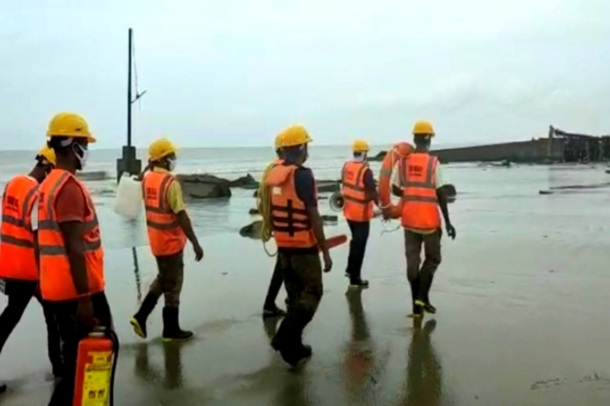 বিপর্যয় মোকাবিলায় তৈরি সাগরের স্থানীয় প্রশাসন