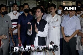 উপনির্বাচনের প্রচারে অভিষেক বন্দ্যোপাধ্যায় 
Photo : ANI 