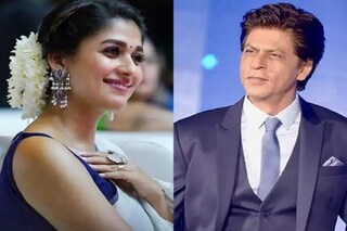 নয়নতারা ও শাহরুখ খান।