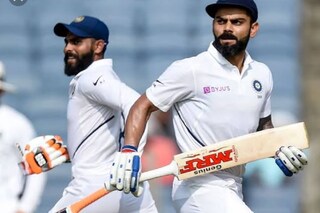 উইকেটে আছেন বিরাট এবং জাদেজা উইকেটে আছেন বিরাট এবং জাদেজা