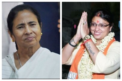 মমতা বন্দ্যোপাধ্যায়ের বিরুদ্ধে বিজেপি প্রার্থী প্রিয়াঙ্কা টিবরেওয়াল৷ 
