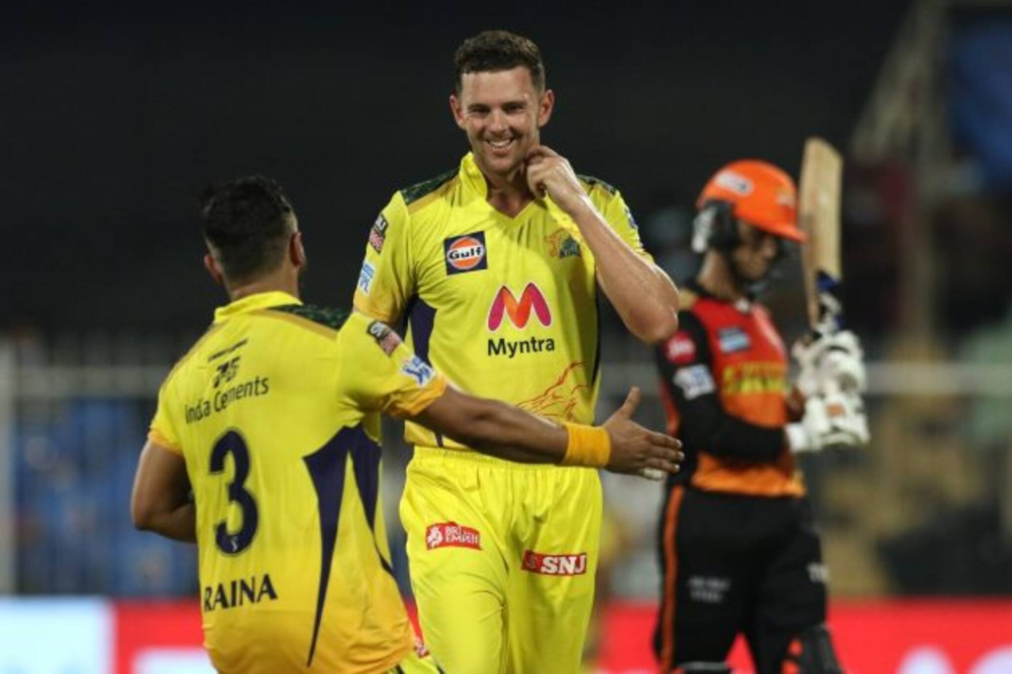 IPL 2021 SRH vs CSK First innings : চেন্নাইয়ের দুরন্ত বোলিংয়ে ব্যাকফুটে সানরাইজার্স