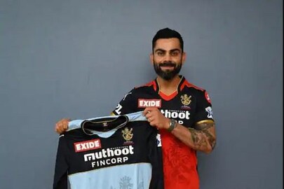 IPL 2021: KKR vs RCB is  200 match in RCB jersey for Virat Kohli- Photo Courtesy- Virat Kohli/Twitter 