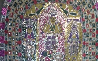 কেশিয়াড়ির দত্তবাড়ির প্রতিমা। 