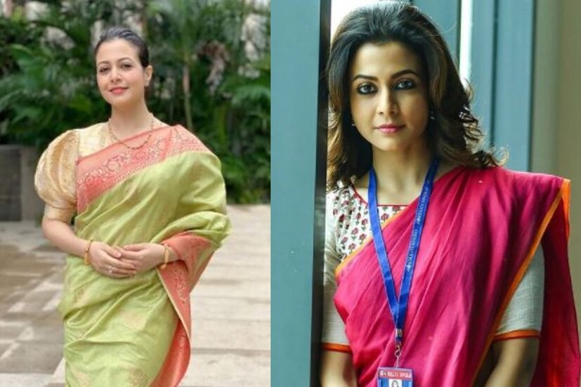 ৮) কোয়েল মল্লিক- অল্প মেকআপের সঙ্গে পুজোয় কী ভাবে সাজতে হয় তা কোয়েল মল্লিকের এই দুটি লুক থেকে শিখতে হয়। বড় পাফ স্লিভ ব্লাউজ গোটা লুকটাকে ভরাট করেছে। অন্যটিকে এক রঙের শাড়ির সঙ্গে প্রিন্টেড ব্লাউজ এখন ফ্যাশনে ইন।