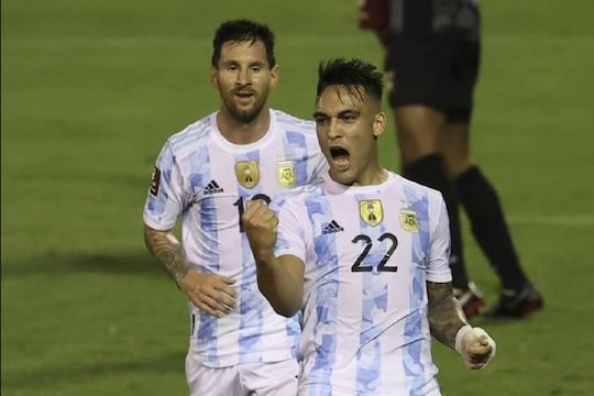 Argentina beats Venezuela 3-1 in World Cup qualifier without messi scoring a goal- Photo-AP