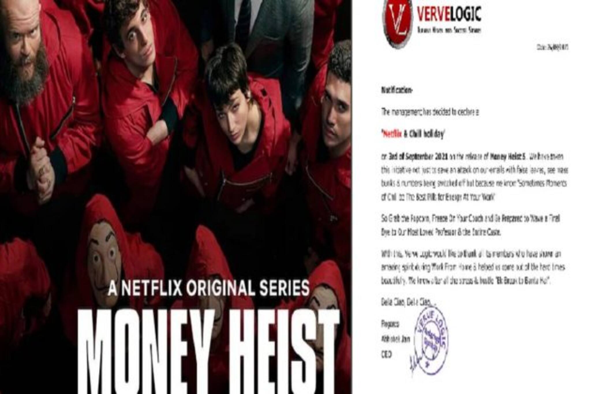 নেটফ্লিক্সে ওয়েবসিরিজ দেখার জন্য গোটা অফিসের ছুটি! বিশ্বকে চমকে দিল দেশি সংস্থা