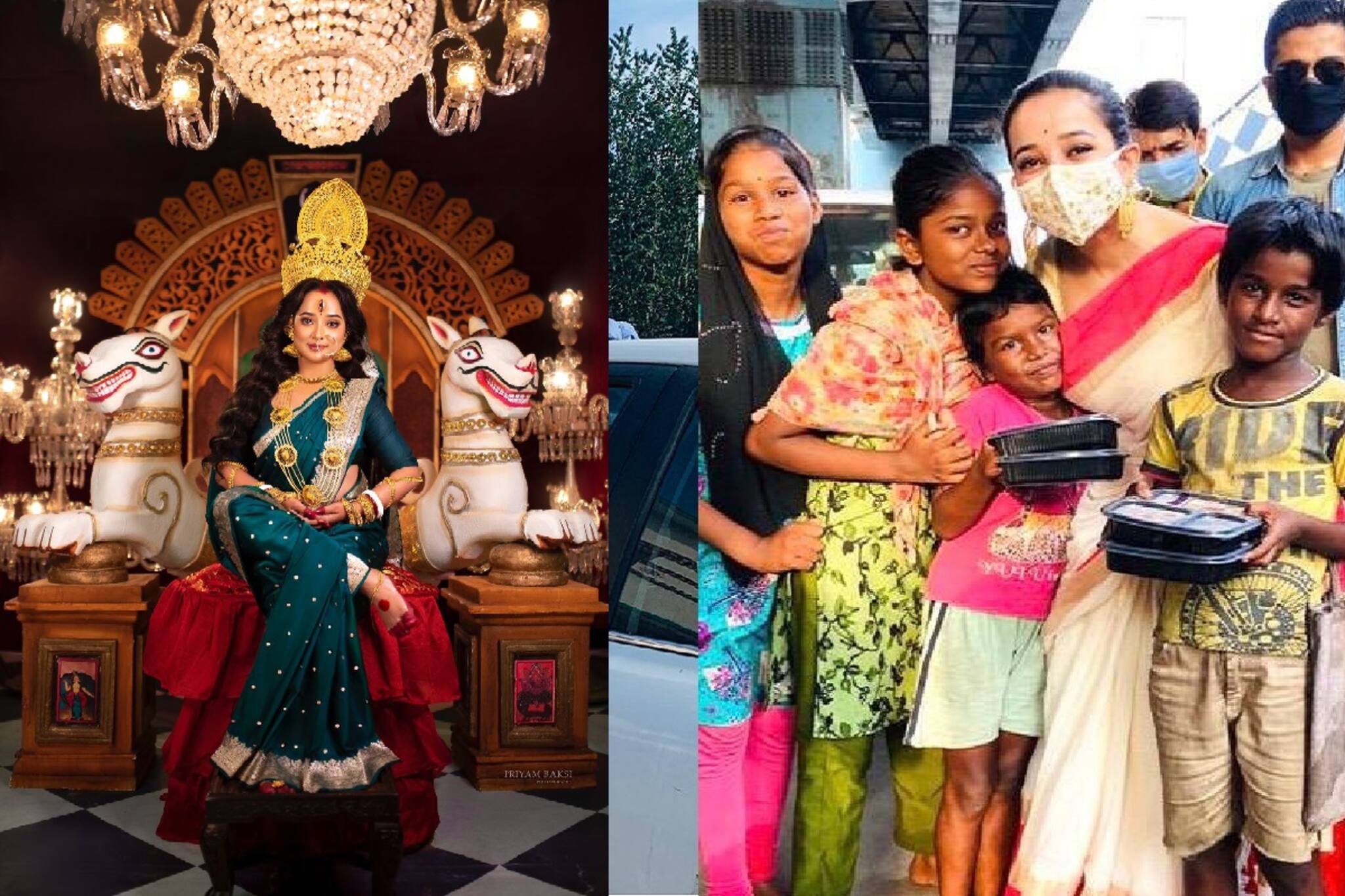 Durga Puja 2021|| 'পুজোয় পথশিশুদের নিয়ে একটা লাঞ্চ মাস্ট', ষষ্ঠী-দশমীর প্ল্যানিং জানালেন অভিনেত্রী প্রিয়াঙ্কা ভট্টাচার্য