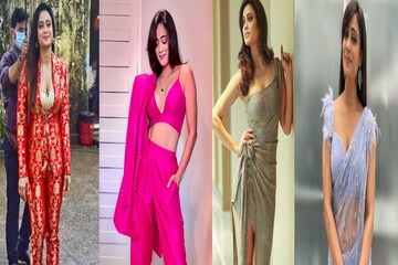পোশাকের গিঁট খুললেই বড় বিপত্তি! শাড়িতে-শরীর দেখানো পোশাকে তুমুল ঝড়