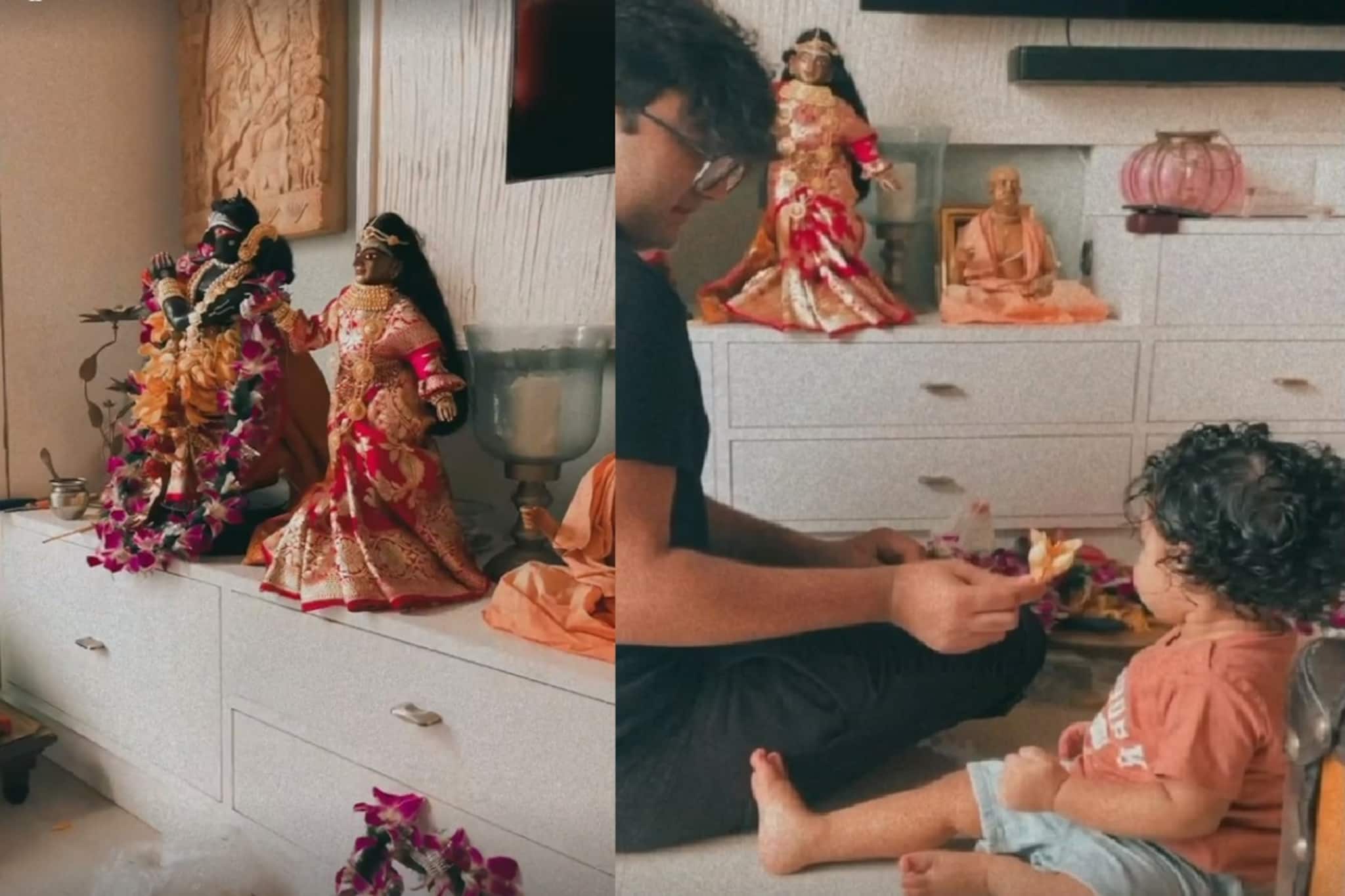 Yuvaan| Birthday Boy|| প্রথম জন্মদিনে ইউভানের পুষ্পাভিষেক, বাড়িতে ইসকনের প্রভুরা করবেন বিশেষ আরতি, নজরকাড়া আয়োজন রাজ-শুভশ্রীর