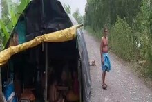 প্রায় ৩০ দিন বাঁধের ওপরেই দিন কাটছে সবংয়ের বন্যাদুর্গতদের !