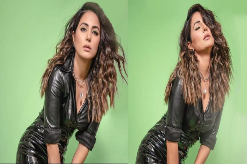 হিন্দি টেলিভিশন জগতের অত্যন্ত জনপ্রিয় এবং ফ্যাশন সচেতন অভিনেত্রী হিনা খান (Hina Khan Hot Photoshoot)। সম্প্রতি একেবারে কালো চামড়ার পোশাকে ফটোশ্যুট করেছেন নায়িকা। চামড়ার শার্ট ও চামড়ার ছোট স্কার্টে ভক্তদের নজর কেড়েছেন অভিনেত্রী (Hina Khan Hot Photoshoot)।