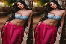 তুমুল Hot! কোমর থেকে নাভি, শরীর জুড়ে উষ্ণতার ঢেউ, বাঁধনহীন যৌবনে বেসামাল
