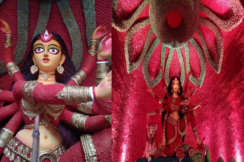 *৬৪ পল্লির এ বারের থিমের পোশাকি নাম 'দামি পুজো'। বর্তমান সময়ে দাঁড়িয়ে তেল এবং গ্যাস অন্যতম মহার্ঘ দু'টি বস্তু। সেই তেল ও গ্যাসের সঙ্গে যুক্ত নানা জিনিষ ব্যবহার করা হচ্ছে মণ্ডপে। সেখান থেকেই থিমের এই নামকরণ। শিল্পী বিমান সাহার হাতে সেজে উঠেছে মণ্ডপ। 