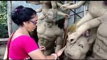 ৩০০ বছরের হাঁসখালির গাজনা হরিতলার মহিলা পরিচালিত পুজো, প্রতিমা গড়েন মহিলারাই ৩০০ বছরের হাঁসখালির গাজনা হরিতলার মহিলা পরিচালিত পুজো, প্রতিমা গড়েন মহিলারাই