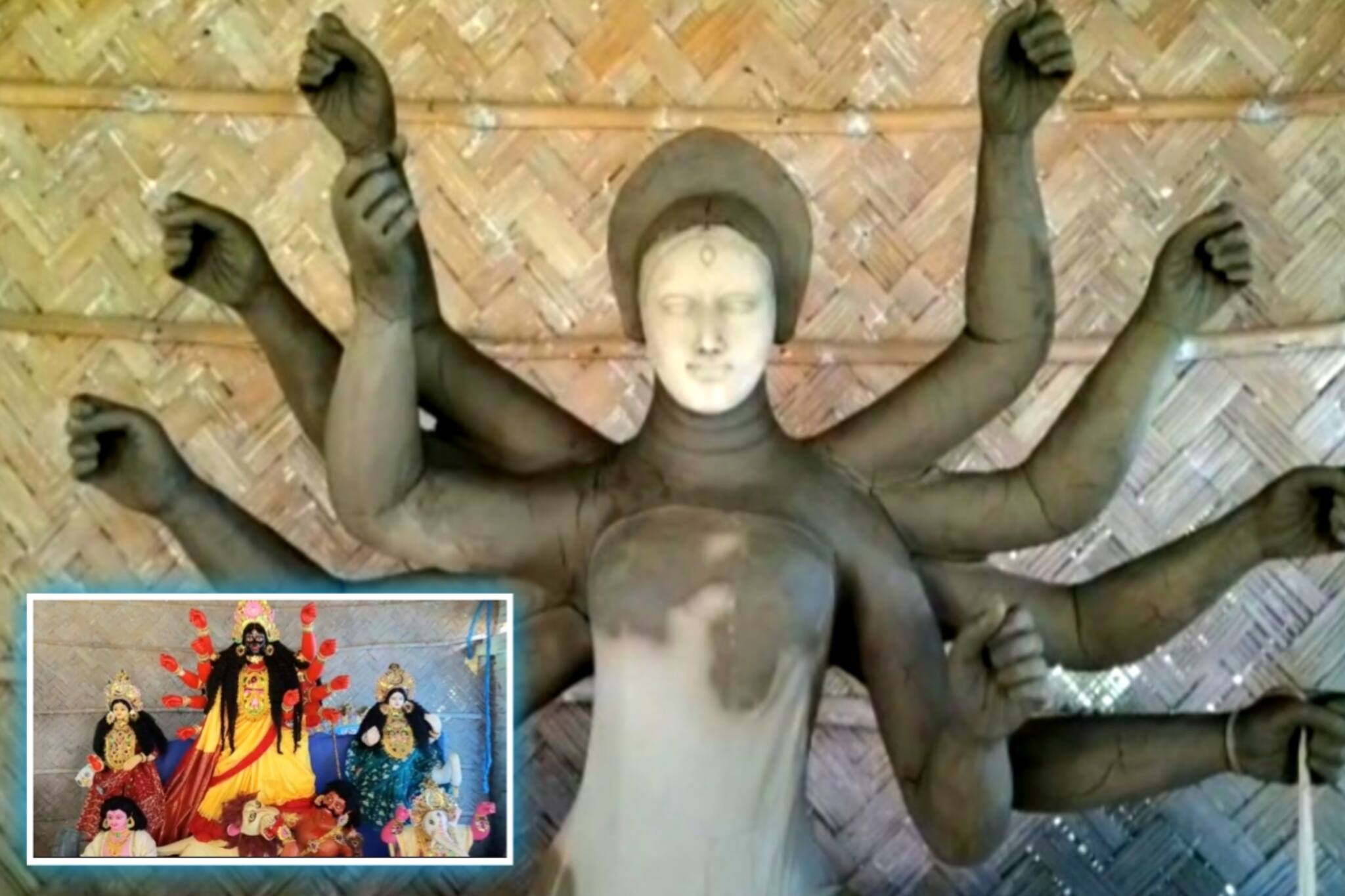 ৪৩৬ বছরের পূজো ক্যানিং-এর ভট্টাচার্য্য পরিবারের