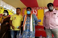 লকডাউনে কাজ হারিয়ে খাবার ডেলিভারি অ্যাপের উদ্বোধন বারাসতের ২ যুবকের