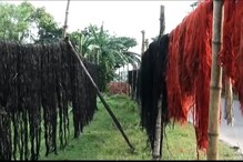 করোনার থাবায় মন্দায় প্রতিমার পরচুলা তৈরীর সাথে যুক্ত হাওড়ার ব্যবসায়ীরা করোনার থাবায় মন্দায় প্রতিমার পরচুলা তৈরীর সাথে যুক্ত হাওড়ার ব্যবসায়ীরা