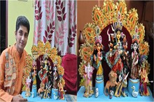 ছোটবেলা থেকে আঁকার উপর ঝোঁক রয়েছে রাজের