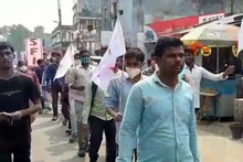 স্কলারশিপ সহ চার দফা দাবিতে এসএফআইয়ের মিছিল সিউড়িতে