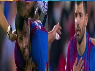 প্রচন্ড বুকে ব্যথা, হাসপাতালে নিয়ে যেতে হল আগুয়েরোকে