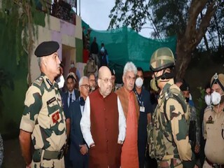 তিন দিন কাশ্মীরে ছিলেন অমিত শাহ৷ Photo-Twitter/AmitShah